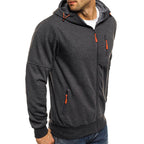 Ross | Men's Zip-Up Hoodie, Relaxed-Fit Autumn Jumper | My Sweet Wardrobe