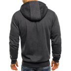 Ross | Men's Zip-Up Hoodie, Relaxed-Fit Autumn Jumper | My Sweet Wardrobe