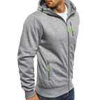 Ross | Men's Zip-Up Hoodie, Relaxed-Fit Autumn Jumper | My Sweet Wardrobe