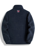 Rudolf | Men's Fleece Jacket with Collar, Outdoor Fleece Jacket | My Sweet Wardrobe | Grey