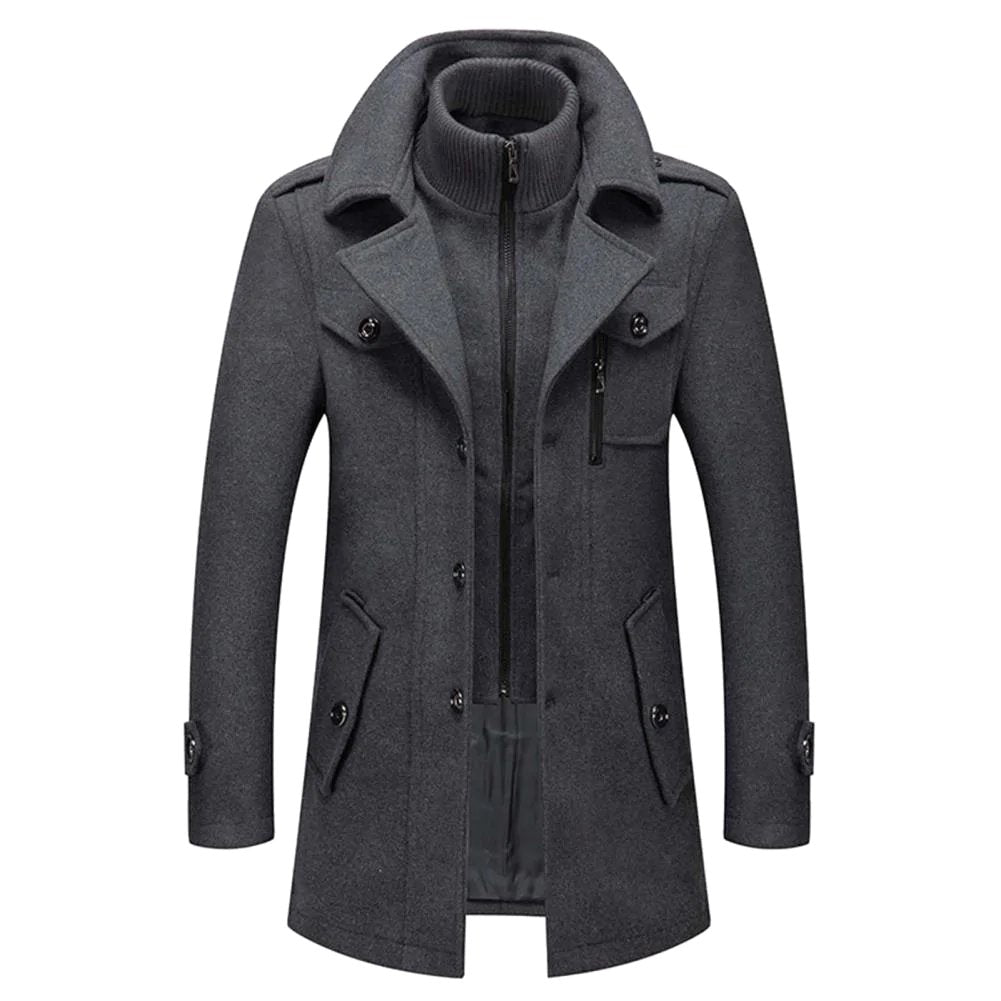 Rupert | Men's Classic Two-Piece Coat, Tailored Overcoat | My Sweet Wardrobe