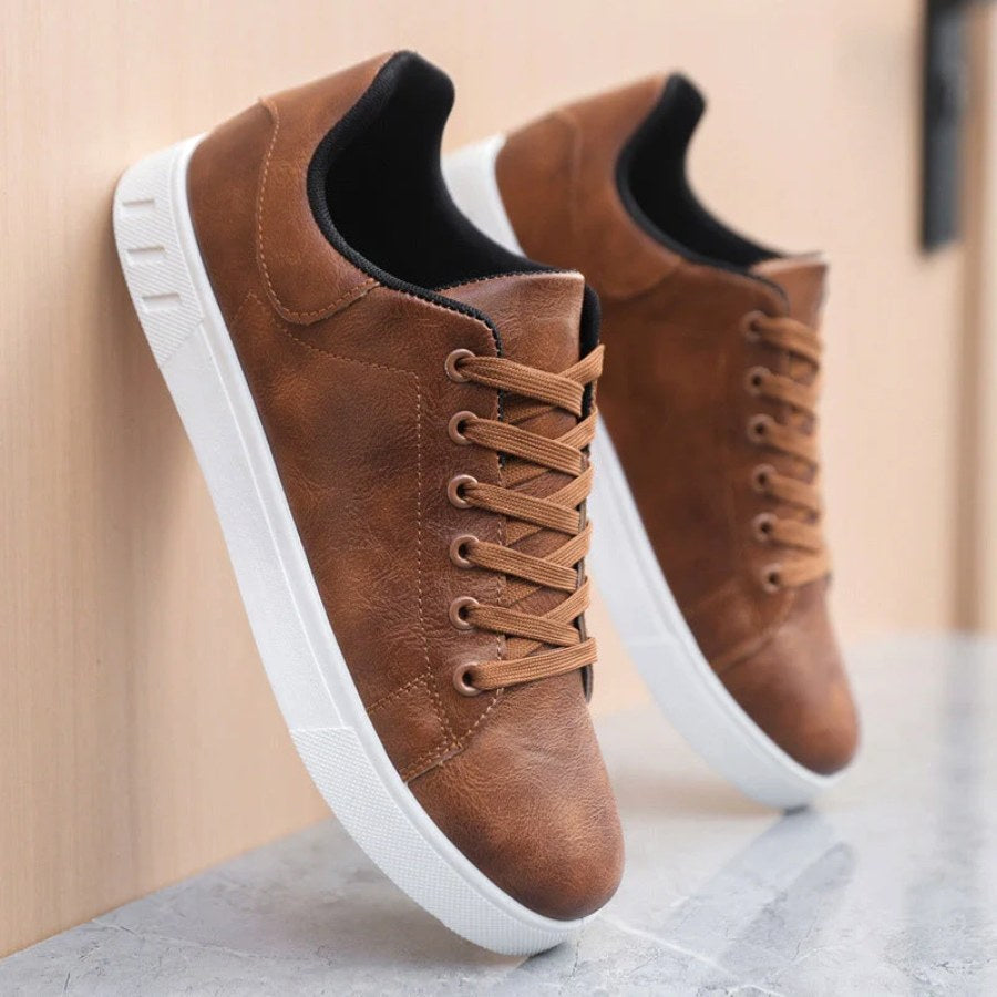 Scott | Men's Lace-Up Trainers, Low-Top Orthopedic Trainers | My Sweet Wardrobe