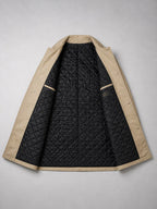 Scott | Men's Tailored Longline Coat, Button Front Overcoat | My Sweet Wardrobe