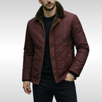 Shane | Men's Padded Jacket with Soft Lining, Lightweight Insulated Coat | My Sweet Wardrobe | Blue