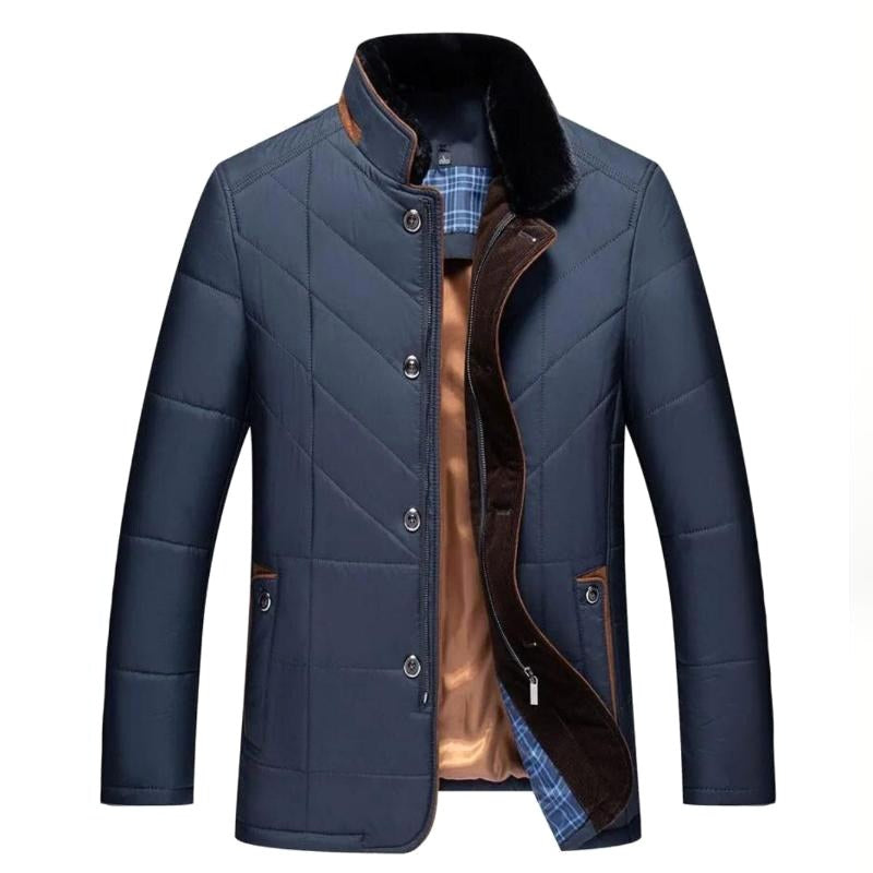 Shane | Men's Padded Jacket with Soft Lining, Lightweight Insulated Coat | My Sweet Wardrobe