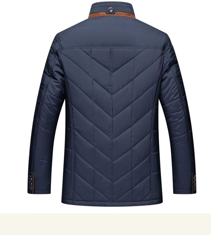 Shane | Men's Padded Jacket with Soft Lining, Lightweight Insulated Coat | My Sweet Wardrobe