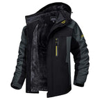 Simon | Men's Warm Wind- and Waterproof Winter Jacket, Insulated Autumn Jacket | My Sweet Wardrobe | Green