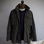 Simon | Men's Military Field Jacket, Adjustable Drawstring Outdoor Jacket | My Sweet Wardrobe