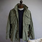 Simon | Men's Military Field Jacket, Adjustable Drawstring Outdoor Jacket | My Sweet Wardrobe