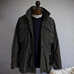 Simon | Men's Military Field Jacket, Adjustable Drawstring Outdoor Jacket | My Sweet Wardrobe