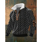 Spencer | Men's High-Neck Fleece Jumper, Warm Layering Jumper | My Sweet Wardrobe