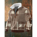 Spencer | Men's High-Neck Fleece Jumper, Warm Layering Jumper | My Sweet Wardrobe