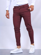 Stefan | Men's Slim Fit Chinos in Blue, Stretch Business Trousers | My Sweet Wardrobe | Royal Blue