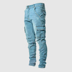 Stuart | Men's Ultra-Stretch Casual Jeans, Slim-Fit Denim Jeans | My Sweet Wardrobe