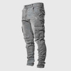 Stuart | Men's Ultra-Stretch Casual Jeans, Slim-Fit Denim Jeans | My Sweet Wardrobe