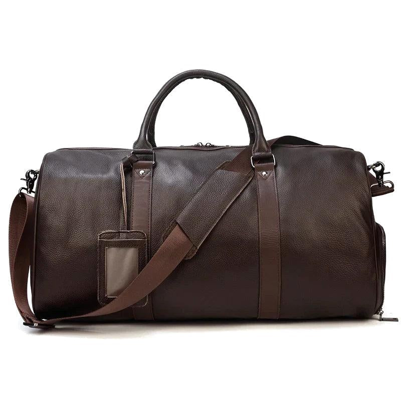 Simon | Luxurious Genuine Leather Bag, Elegant Travel Bag | My Sweet Wardrobe