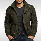 Trevor | Men's Insulated Winter Jacket, Practical Warmth Coat | My Sweet Wardrobe | Green