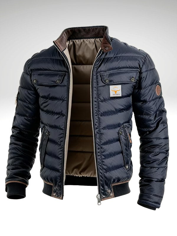 Trevor | Men's Quilted Jacket with Relaxed Fit, Lightweight Autumn Jacket | My Sweet Wardrobe