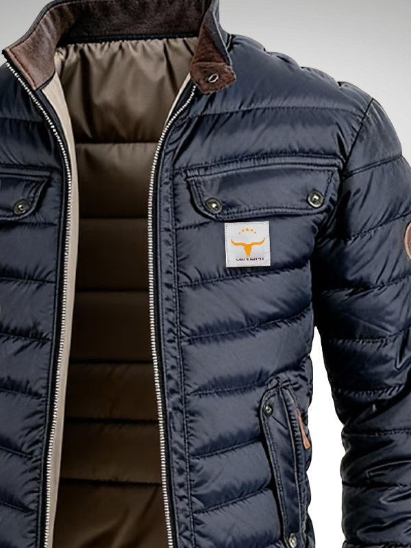Trevor | Men's Quilted Jacket with Relaxed Fit, Lightweight Autumn Jacket | My Sweet Wardrobe