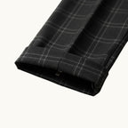 Tristan | Men's Checked Slim Fit Trousers, Smart Casual Trousers | Dressific