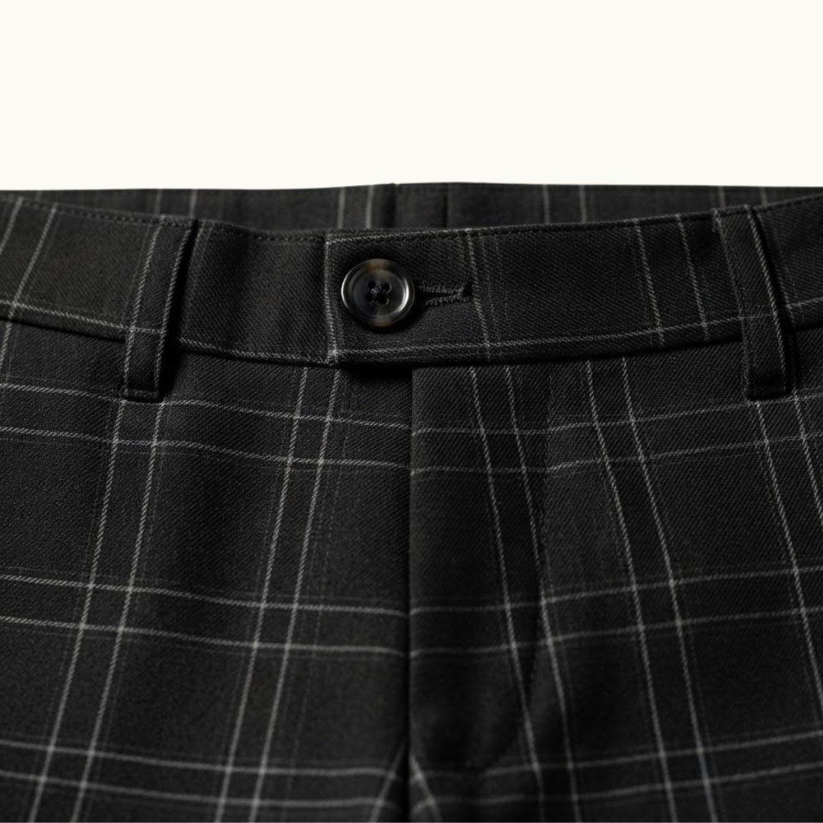 Tristan | Men's Checked Slim Fit Trousers, Smart Casual Trousers | Dressific