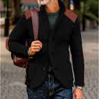 Tristan | Men's Knitted Cardigan, Warm Layering Cardigan | My Sweet Wardrobe
