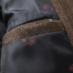 Tucker | Men's Wool Blend Tailored Trench Coat, Classic Formal Coat | My Sweet Wardrobe