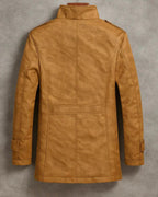 Tyler | Men's Fleece-Lined Coat, Warm Autumn Coat | My Sweet Wardrobe