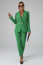 Valerie | Women's Tailored Blazer Suit, High-Waisted Trouser Suit | My Sweet Wardrobe