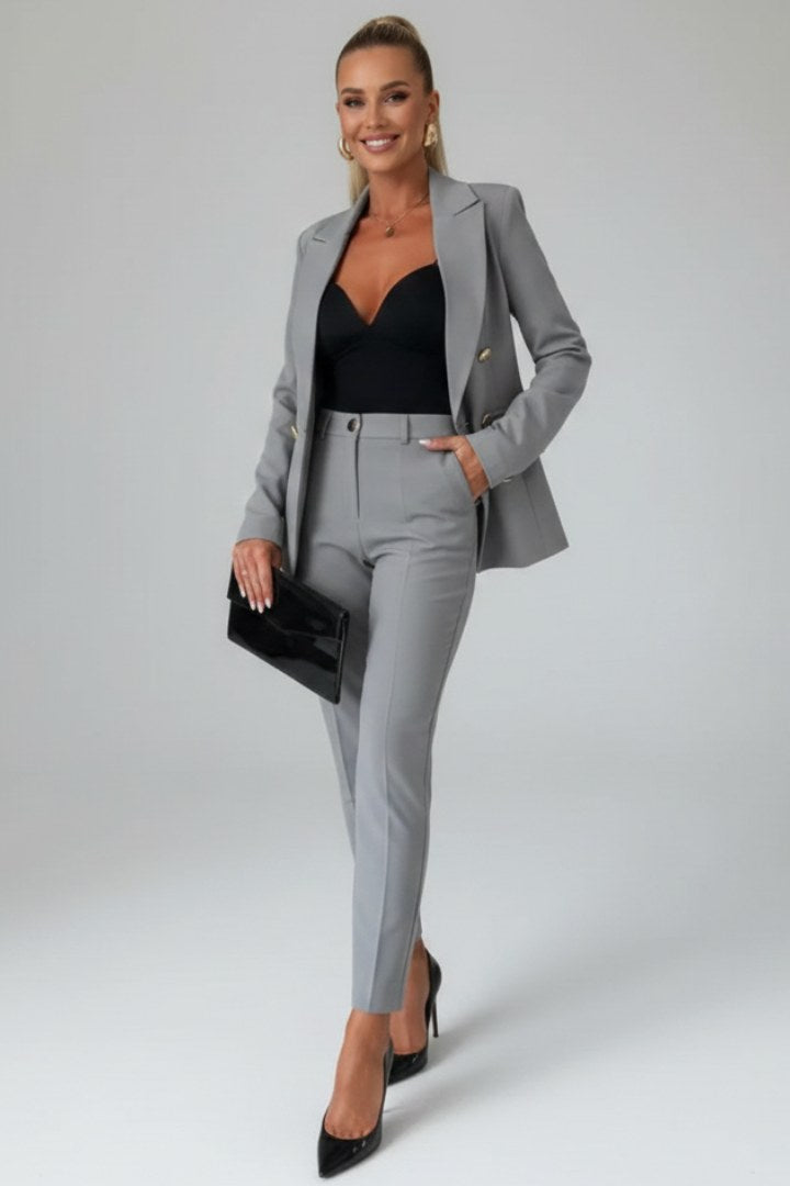 Valerie | Women's Tailored Blazer Suit, High-Waisted Trouser Suit | My Sweet Wardrobe