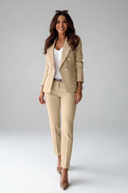 Valerie | Women's Tailored Blazer Suit, High-Waisted Trouser Suit | My Sweet Wardrobe | Green