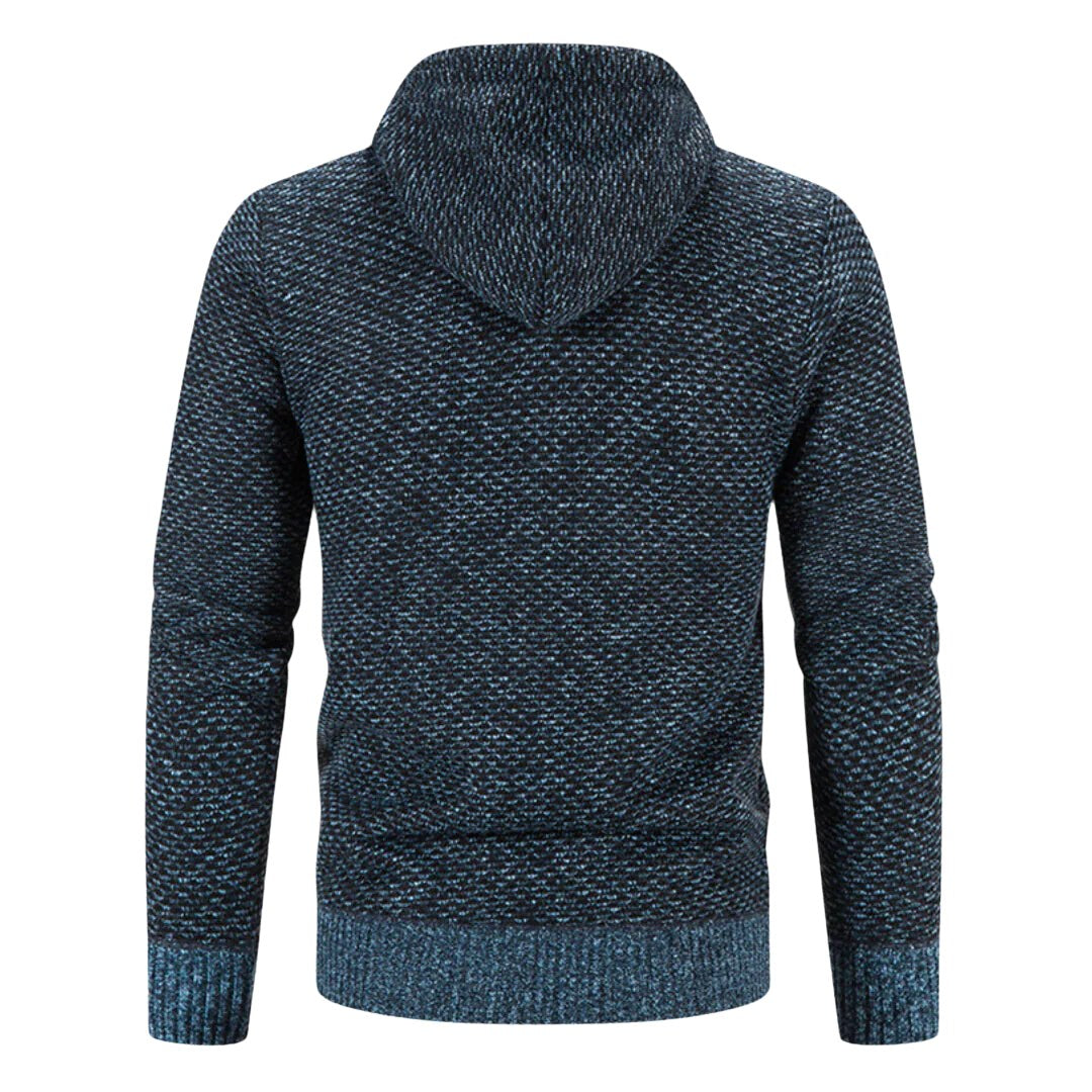 Viktor | Men's Premium Hoodie, Elegant Hooded Sweatshirt | My Sweet Wardrobe | Brown