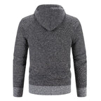 Viktor | Men's Premium Hoodie, Elegant Hooded Sweatshirt | My Sweet Wardrobe | Brown