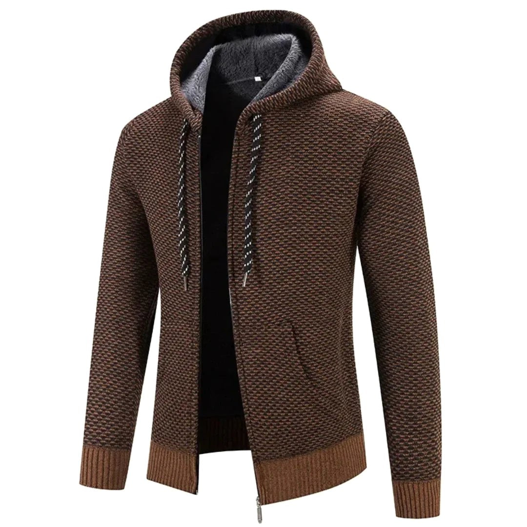 Viktor | Men's Premium Hoodie, Elegant Hooded Sweatshirt | My Sweet Wardrobe | Green