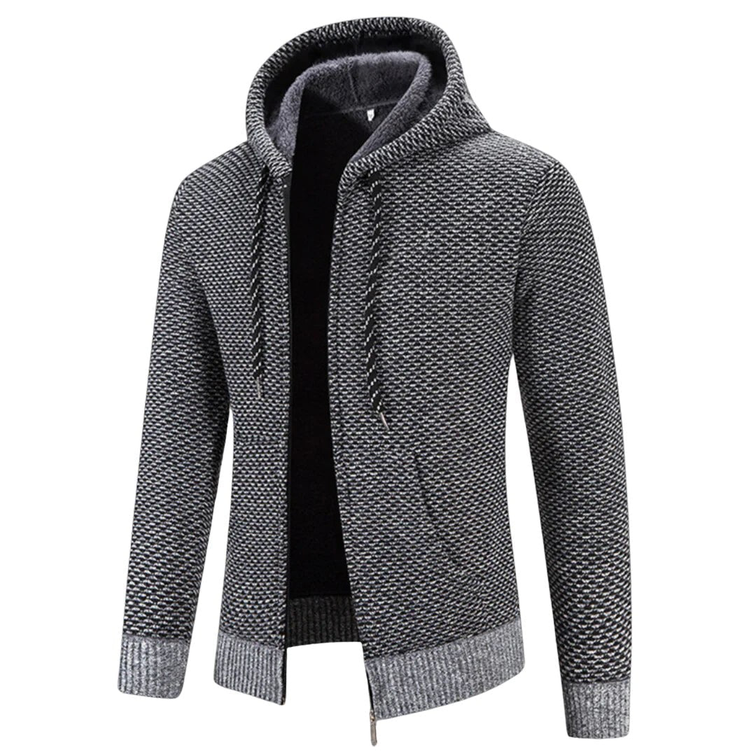 Viktor | Men's Premium Hoodie, Elegant Hooded Sweatshirt | My Sweet Wardrobe | Green