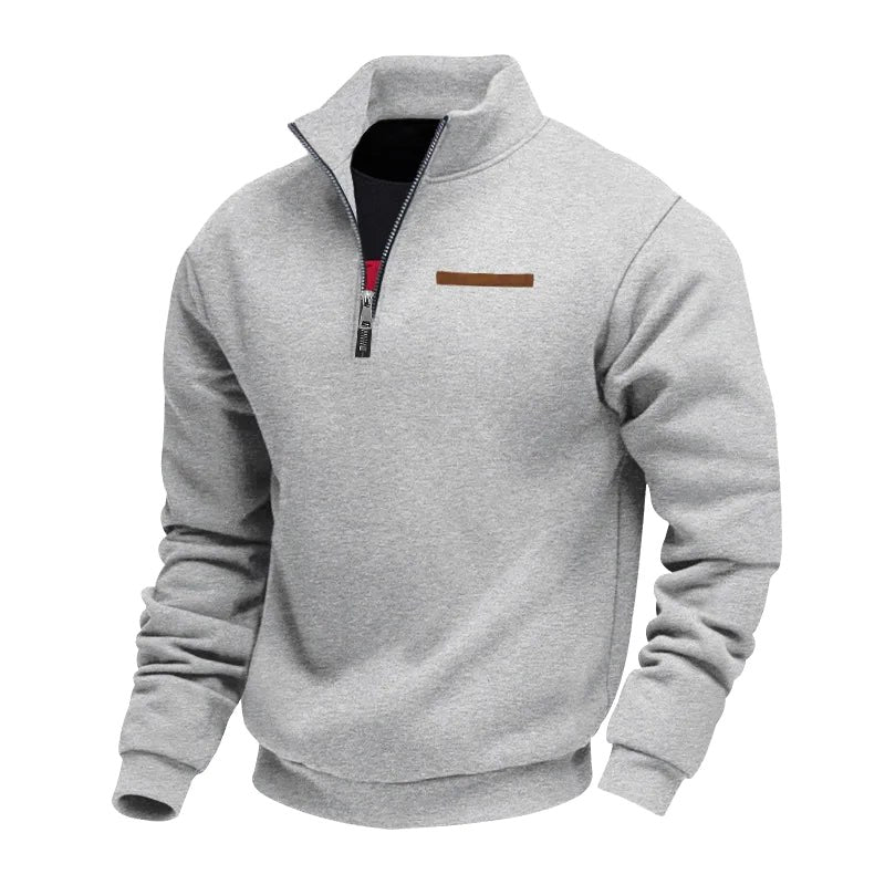 Waldemar | Men's Fleece Jumper, Casual Men's Sweatshirt | My Sweet Wardrobe | Beige
