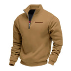 Waldemar | Men's Fleece Jumper, Casual Men's Sweatshirt | My Sweet Wardrobe | Beige
