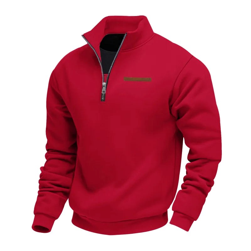 Waldemar | Men's Fleece Jumper, Casual Men's Sweatshirt | My Sweet Wardrobe | Beige