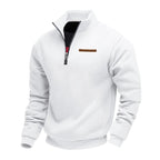 Waldemar | Men's Fleece Jumper, Casual Men's Sweatshirt | My Sweet Wardrobe | Beige