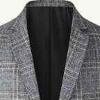 Warren | Men's Checked Lightweight Slim Fit Blazer, Smart Casual Blazer Suit | My Sweet Wardrobe