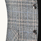 Warren | Men's Checked Lightweight Slim Fit Blazer, Smart Casual Blazer Suit | My Sweet Wardrobe