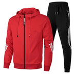 Warren | Men's Relaxed-Fit Tracksuit, Contemporary Two-Piece Set | My Sweet Wardrobe