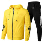 Warren | Men's Relaxed-Fit Tracksuit, Contemporary Two-Piece Set | My Sweet Wardrobe