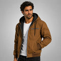 Wesley | Men's Hooded Fleece-Lined Jacket, Warm Winter Coat | My Sweet Wardrobe