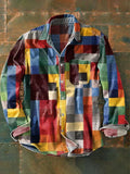 William | Men's Long Sleeve Shirt with Chest Pocket, Smart Casual Shirt | My Sweet Wardrobe | Multicolour